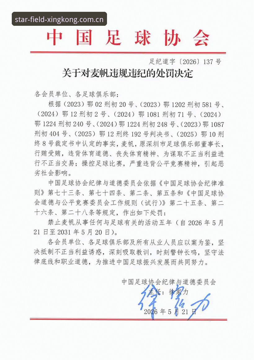 星空体育APP下载安装对比 中国足协第三批禁足名单公布后,如何通过星空体育平台追踪赛事数据变化?